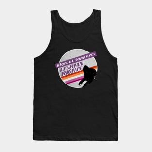 Lesbian Pride Bigfoot Tank Top